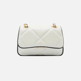 BOLSA TIRACOLO BRANCA COURO MIZZ PEQUENA DUO A 50023 0795 0002 AREZZO
